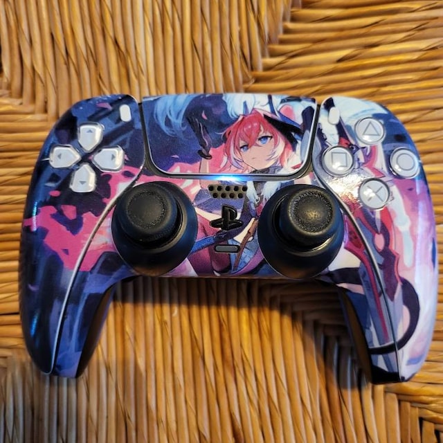 Buy Personalized Your PS5 Controller With Your Favorite Picture , Custom  Your Own Photo PS5 Controller Skin , Full Wrap Vinyl Decal Online in India  