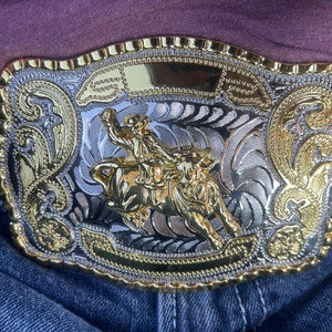 Mexican Flag Belt Buckle main image 0