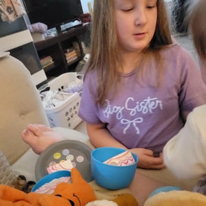 Kim added a photo of their purchase