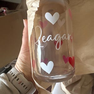 Reagan added a photo of their purchase