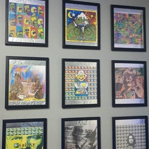 マッシュルームディーラー LSD ブロッターアート サイケデリック酸