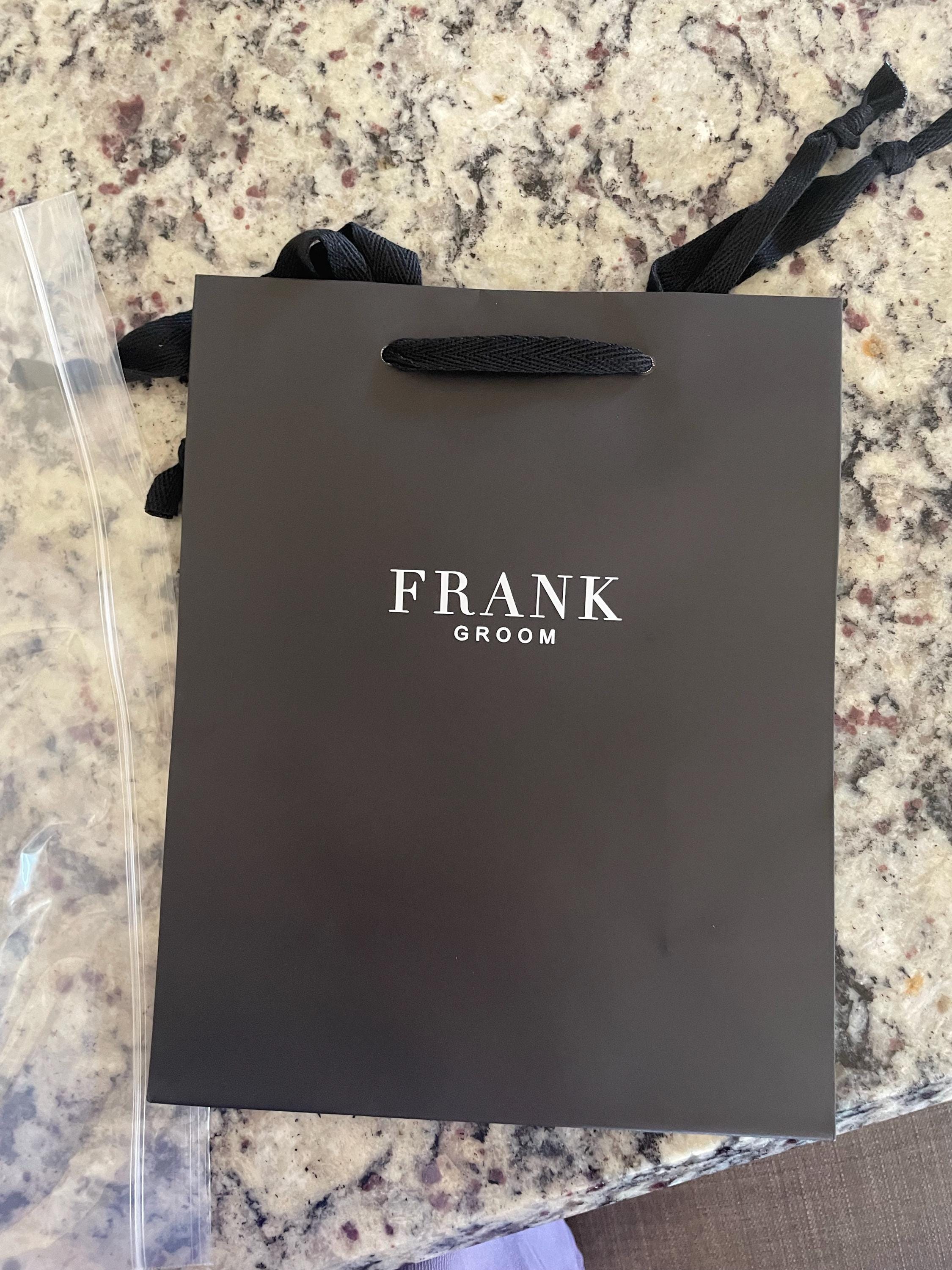 Personalized Wedding Bags - Luxury Proposal Bags - Black - Groom and Groomsmen Gift Bags - Large - 4 sizes