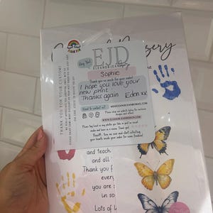 Sophie added a photo of their purchase