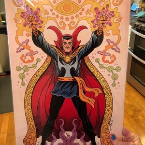 Doctor Strange, Signed 11 X 17 Color Print by Darryl Young - Etsy Doctor Strange, Signed 11 X 17 Color Print by Darryl Young - Etsy