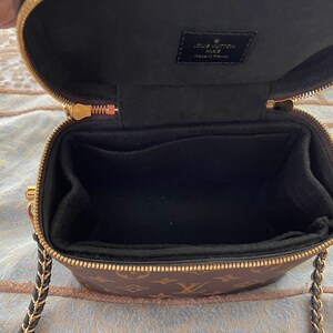 Louis Vuitton Vanity PM Bag Organiser liner Insert | Luxury Bag Heaven