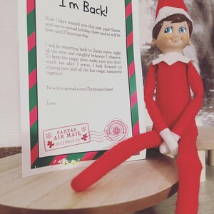 Elf Note, Forgot to Move, Instant Download, Printable, Letter From Elf ...
