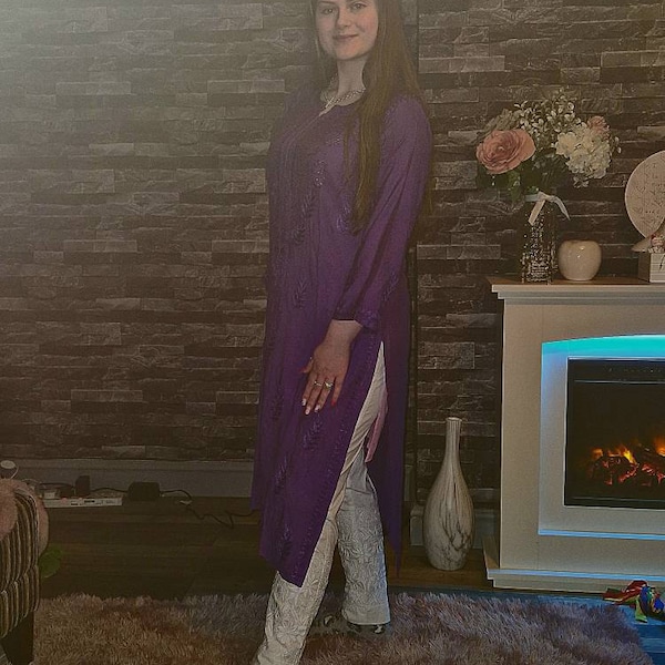 Black - Cotton Jacquard Weave Afghani Salwar 13