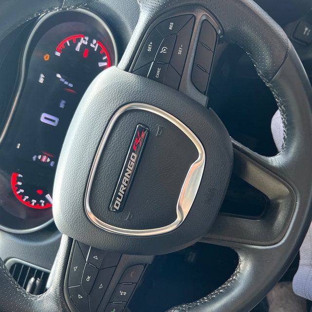 For 2016 present Durango R T Steering Wheel Badge Etsy