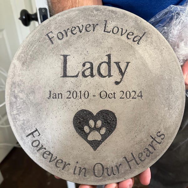 Custom Pet Memorial Sign Forever Loved