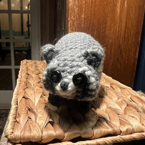 Crochet Pattern - No-sew Raccoon & Bonus Jimothy Version! - ***please ...