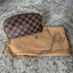 Converting the LV Toiletry Pouch into a crossbody bag *TUTORIAL