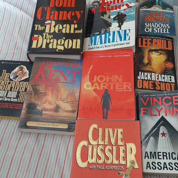 10 Pounds of Books Random Lot FREE SHIPPING You Pick Genre Random Lot ...