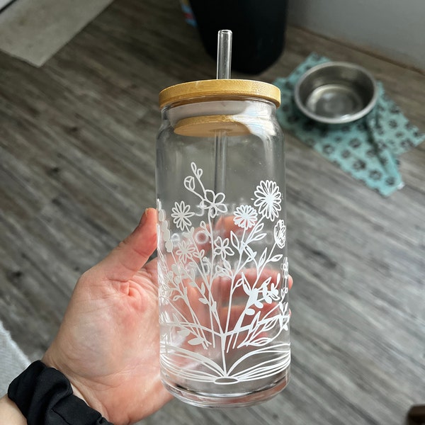 Mama AC/DC Iced Coffee Can Glass | Iced Coffee Cup | Rocker Mama Coffee ...