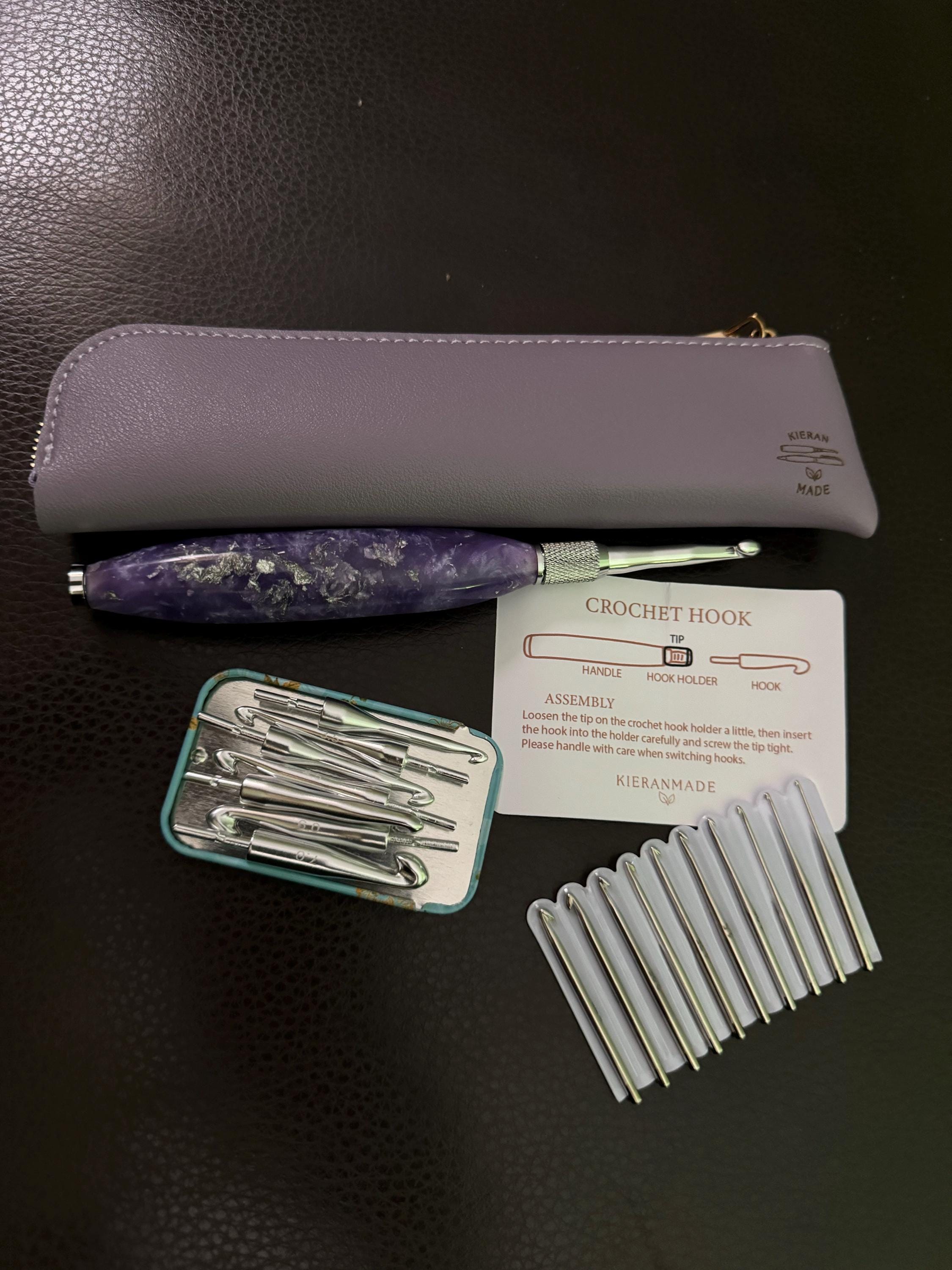 Crochet Hook Travel Case | Optional Engraving
