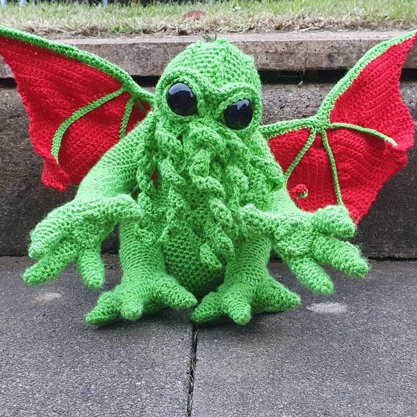 Cthulhu Pattern by Crafty Intentions DIGITAL PDF Downloadable - Etsy
