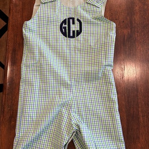 Claire & Charlie Boys Shirt - Periwinkle Blue Solid - Applique Train Car & Plane