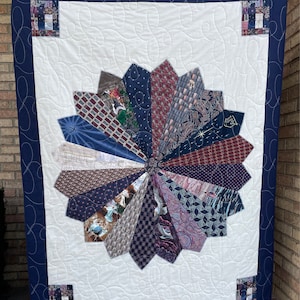 Dresden Necktie Memory Quilt - Etsy