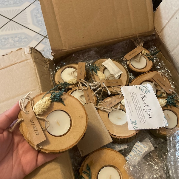 50 Pcs Wedding Favors for Guests, Bulk Gifts, Rustic Wedding Favor ...