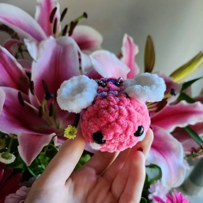 Cute Crochet Viral Trend Leaf Clover Sprout Growing Leaf Headphone