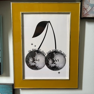 Take off Your Cloves Fun Kitchen Print Food Pun Garlic Cloves ...