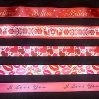Wizard Ribbon in Stripes of Burgundy and Gold Ideal for Gift Wrap ...