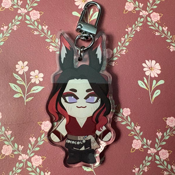 Oc Keychains YCH Original Character OC Custom Keychains - Etsy
