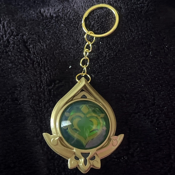 Handmade Genshin Impact Sumeru Vision Keychain - ALL ELEMENTS - Etsy