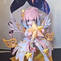 Rem Ram ,emilia, Beatrice, Papercraft , Pepakura, 3D Model Paper , PDF ...