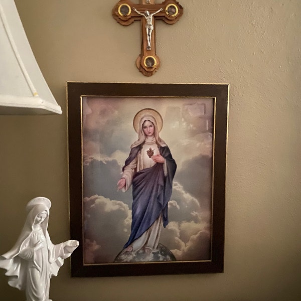 The Immaculate Heart of Mary (full-length), Virgin Mary, Our Lady ...