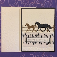Greeting Card Handmade: Ivory on Ivory, Large Die Cut Butterfly, Pearls ...