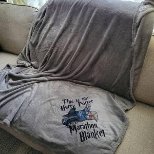 Harry Potter House Marathon Blanket Etsy