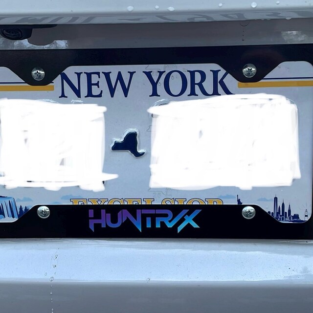 HUNTR/X License Plate Frame, Huntrix Huntryx Huntrx Car Tag, Kpop