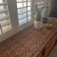 Farsi Calligraphy & Tile Design Persian Table Runners - Etsy Canada