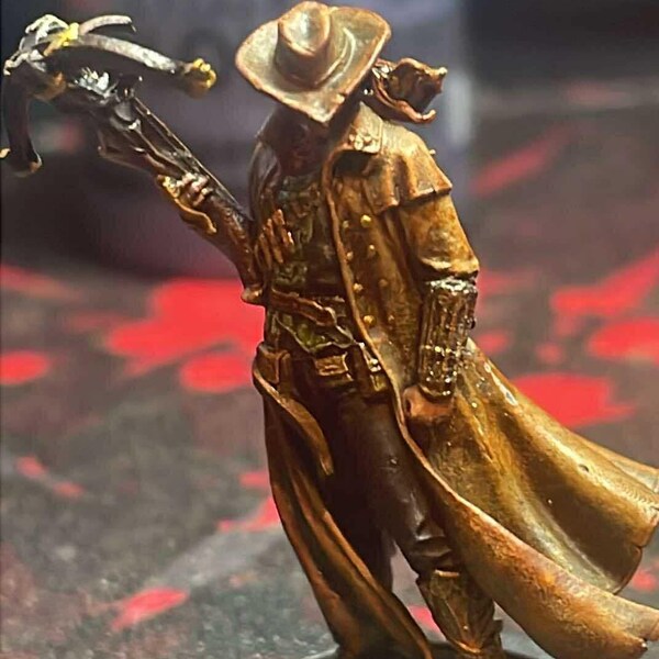 Human, Male, Ranger, Rogue, Leather, Duster Coat, Medium Crossbow ...