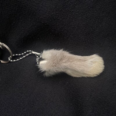 Rabbit Foot Key Chain - Etsy