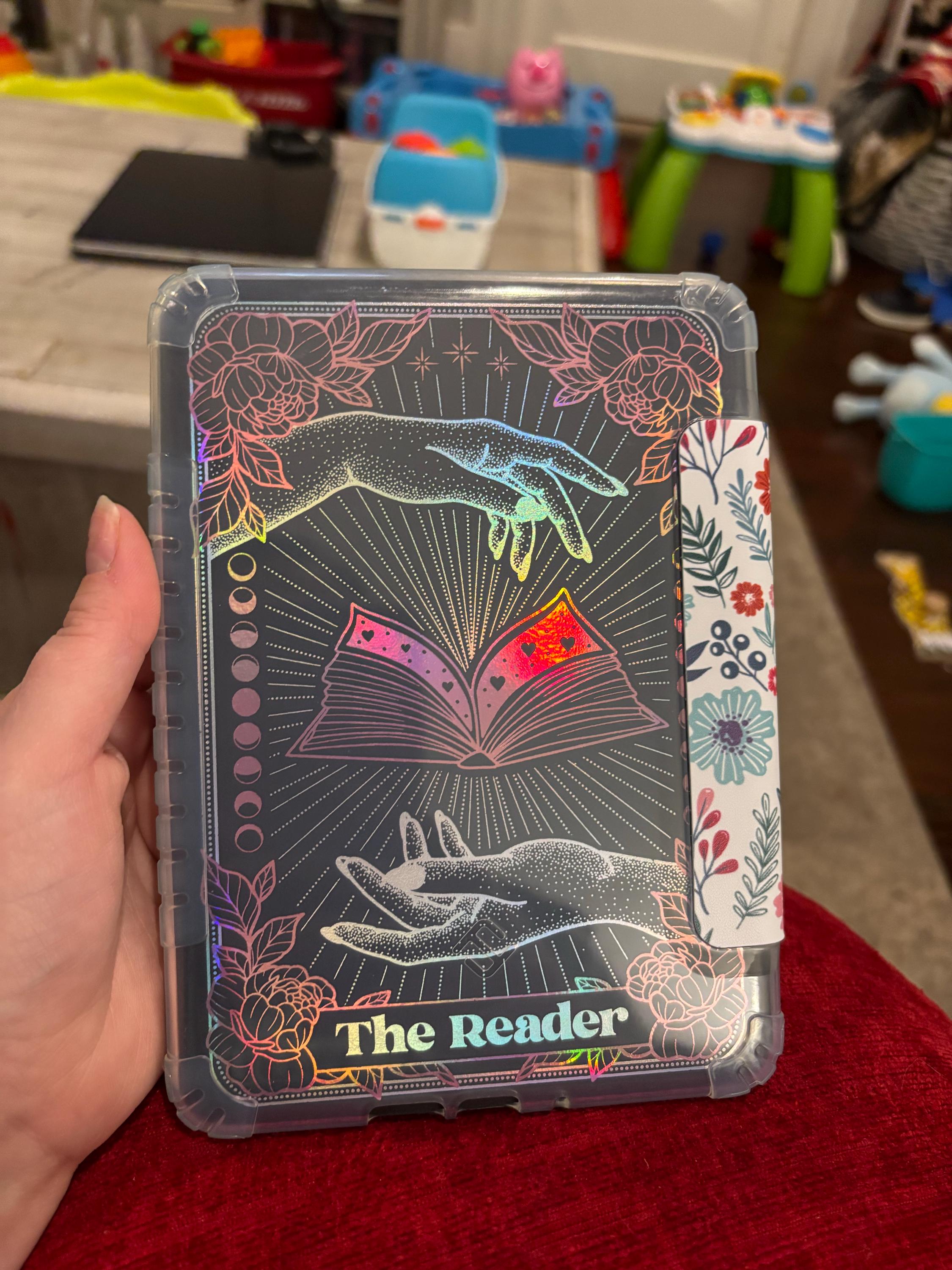 The Reader Tarot Card Kindle Paperwhite Clear Case Insert