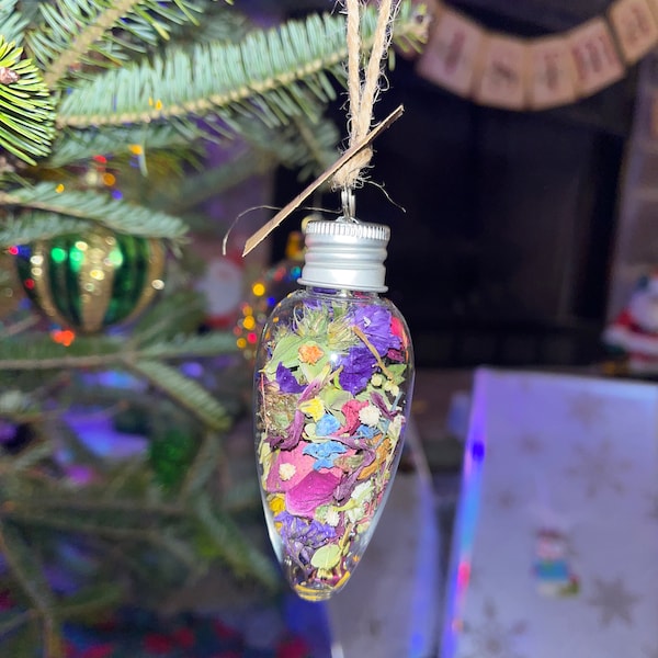 Flower Ornament, Bulb Ornament, Christmas Tree Decorations, Stocking ...