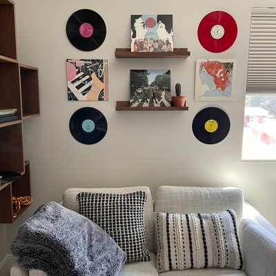 Vinyl Record Hanger 4 Pack Wall Mount Picture Disc Display - Etsy UK