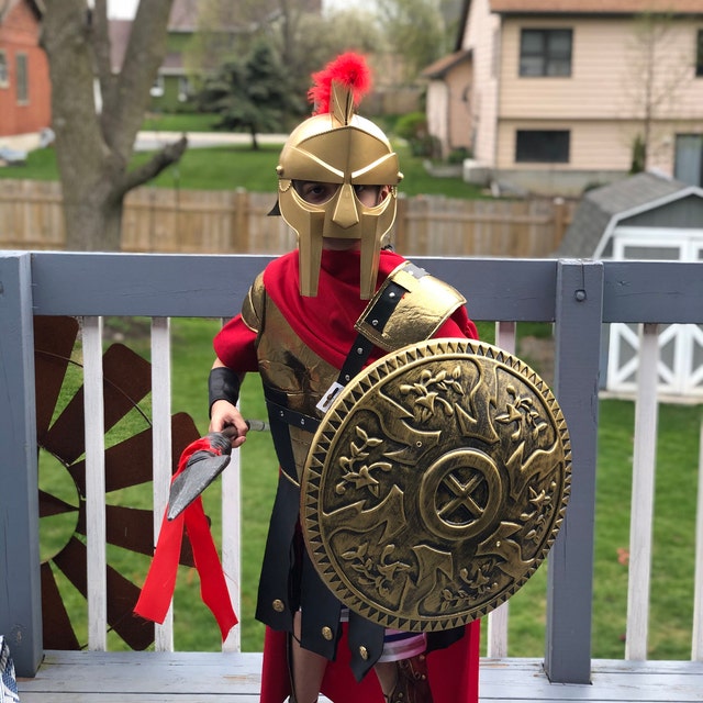 Ares Greek God of War Costume, Mars Roman God - Etsy