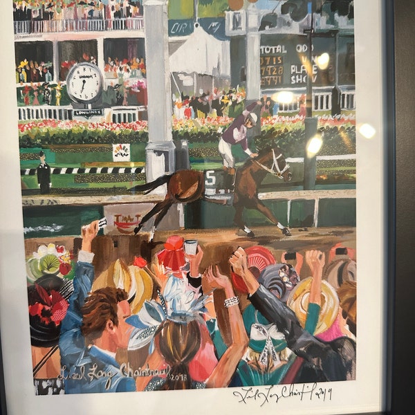 2020 Keeneland Print - Etsy
