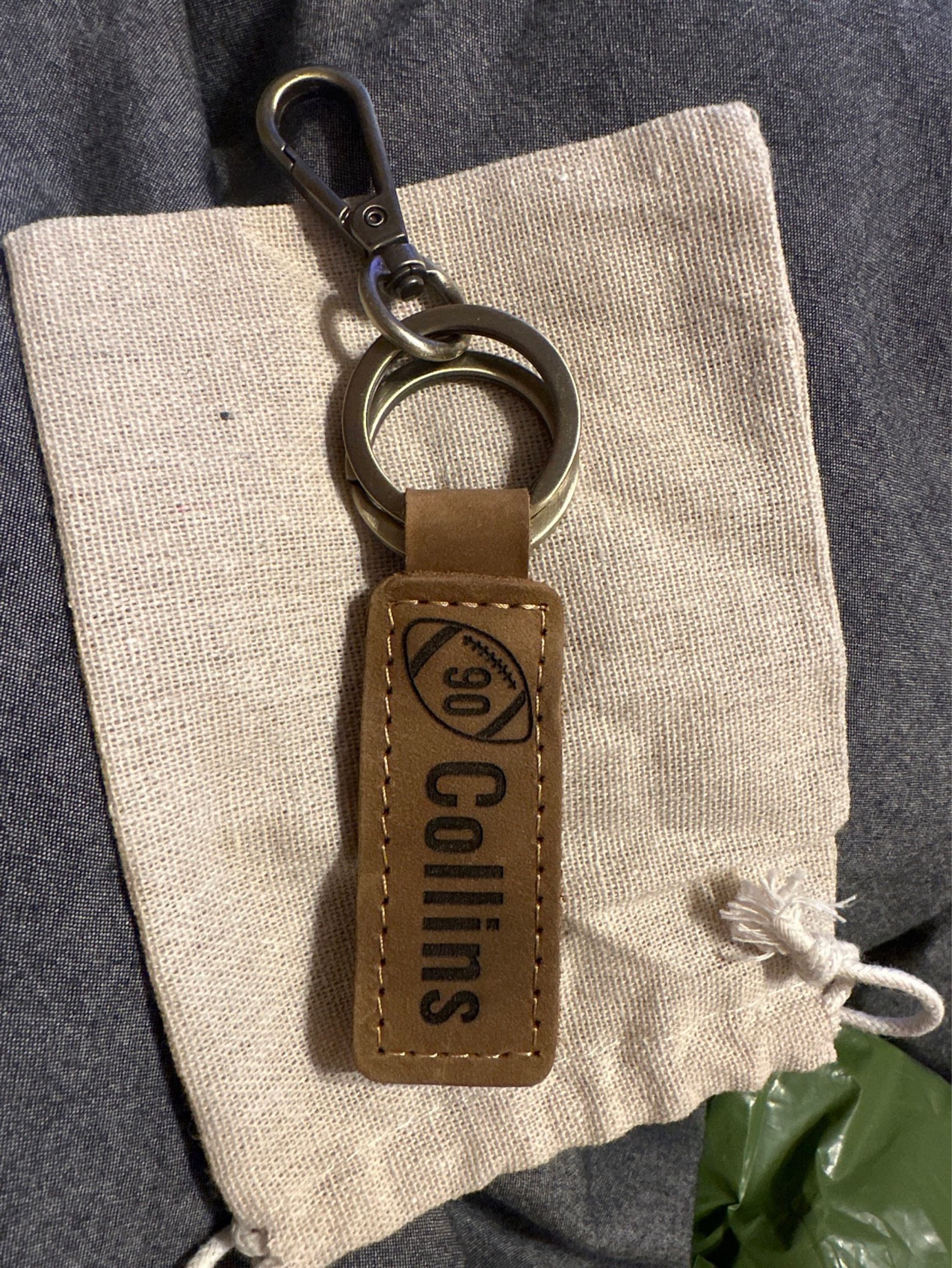 FOOTBALL KEYCHAIN, CHRISTMAS Gift