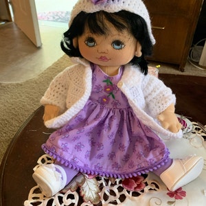 Vintage Doll Lacy Romper Size 24 Made by Vee/'s Victorian/'s