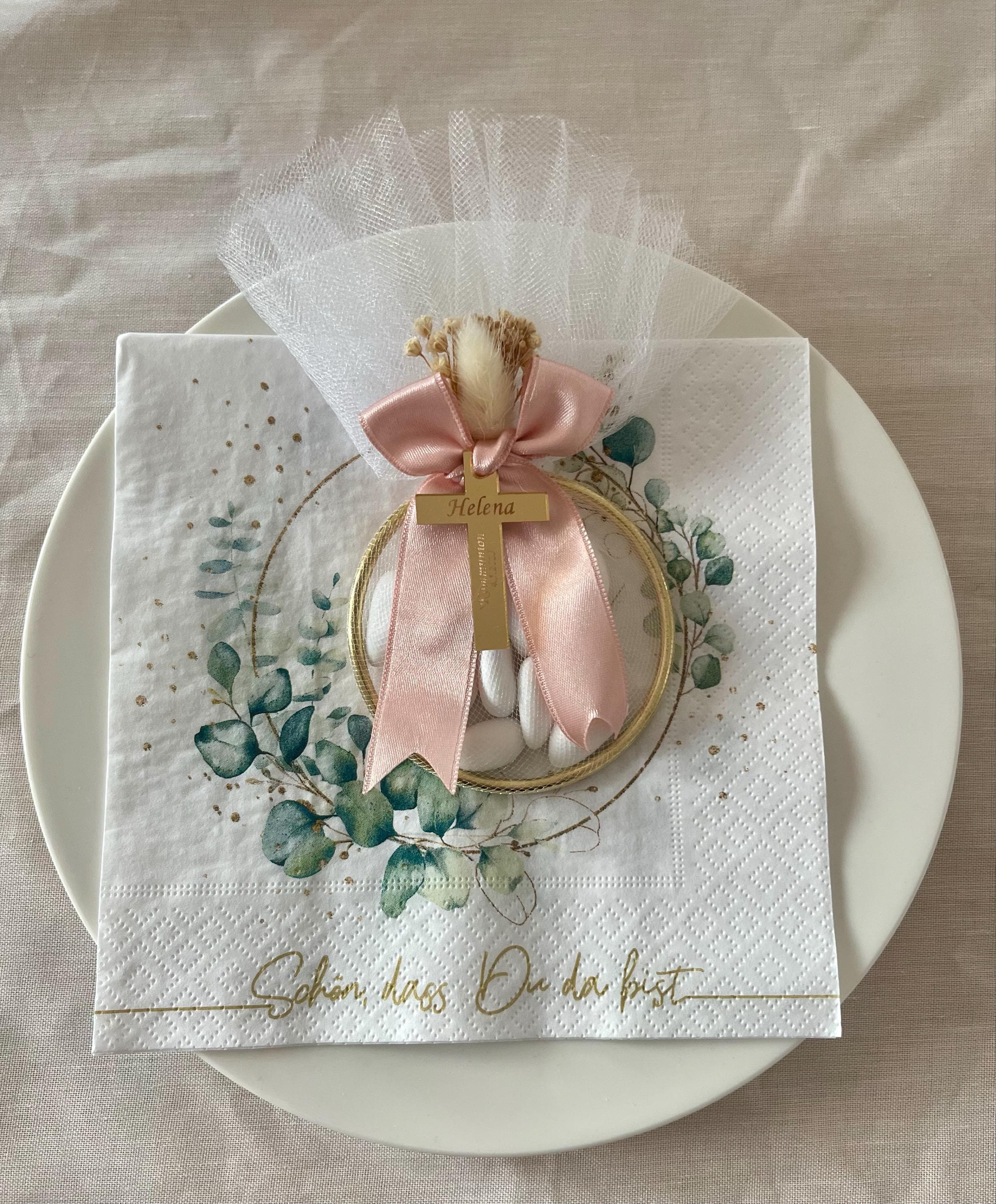 Taufgeschenk Mandelbonbons, Einzigartige Taufgeschenke, Taufgeschenke, Taufgeschenk, Taufgeschenk, Kommuniongeschenk, Mi Bautizo, Taufgeschenk
