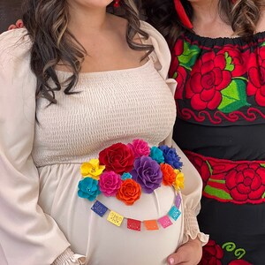 Off the Shoulder Mexican Dress Mexican Embroidered Dress Mexican