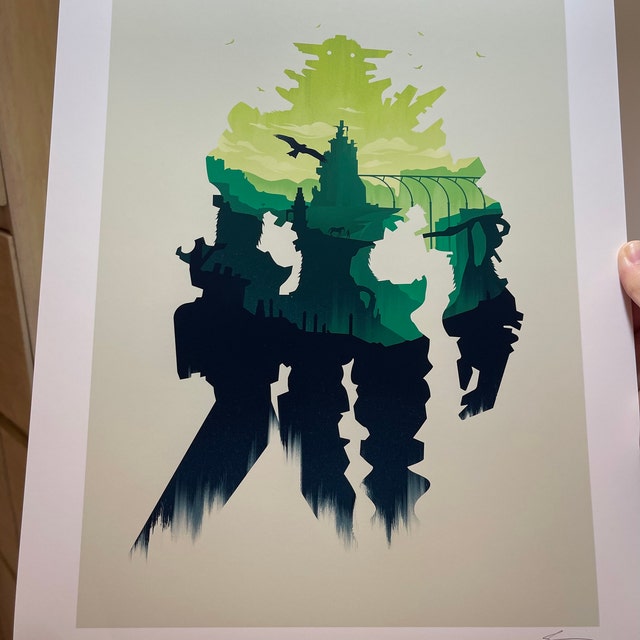 ワンダと巨像 アートプリント ゲームポスター - Etsy 日本