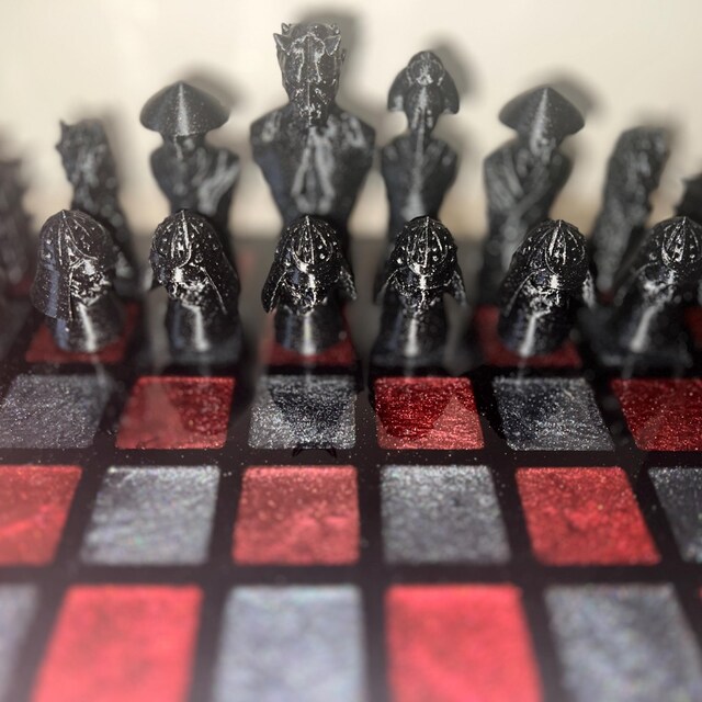 Japanese Inspired Chess Set - Etsy Japanese Inspired Chess Set - Etsy