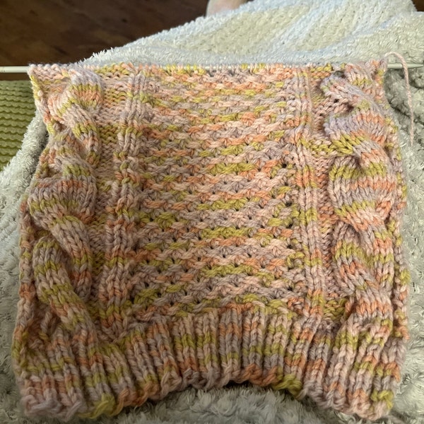 BABY COCOON Knitting Pattern - Sweet Snuggle Baby Cocoon Pdf Pattern ...