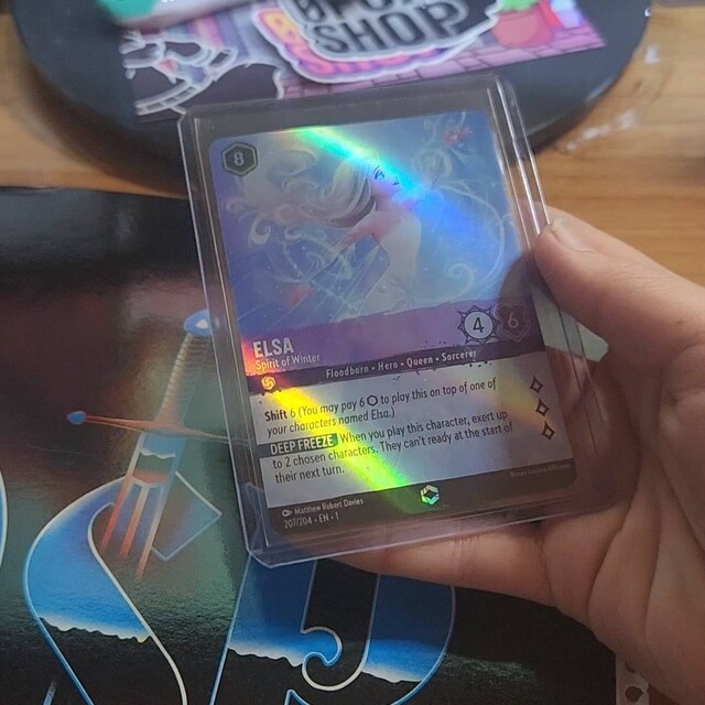 Let it go プロモ ロルカナ Let It Go Lorcana Challenge Card Proxy/orca Foil - Etsy
