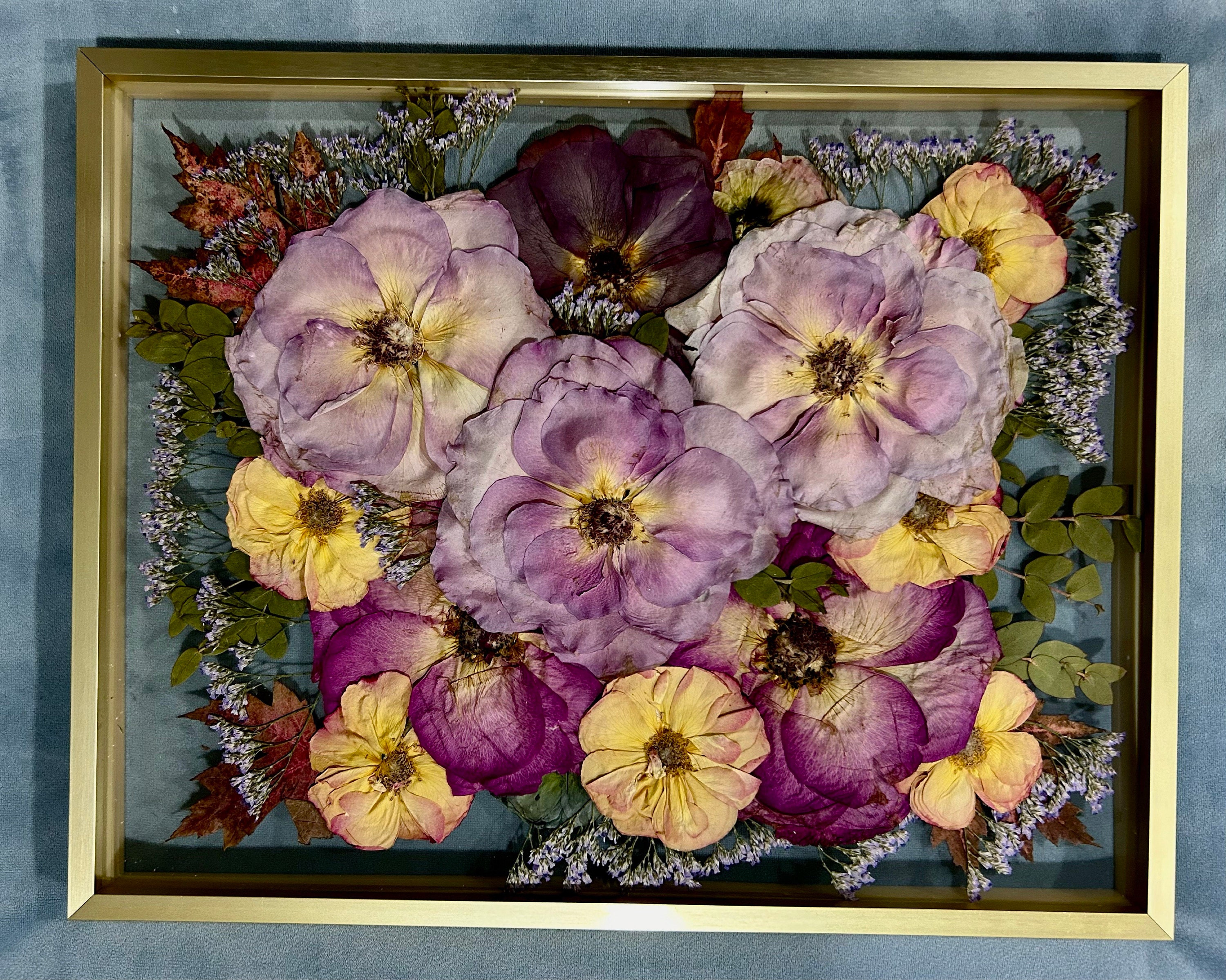 Preserved flowers from MBW's etsy review