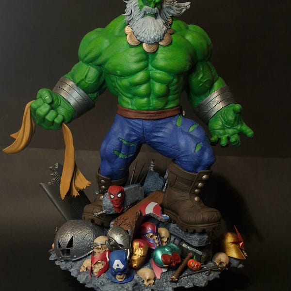 Hulk Maestro Marvel Statue 3d Model 3d Printer Stl Files - Etsy